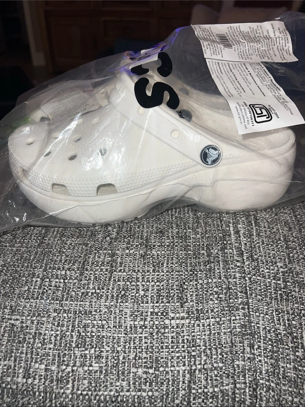 CROCS Kids Classic Clog — White